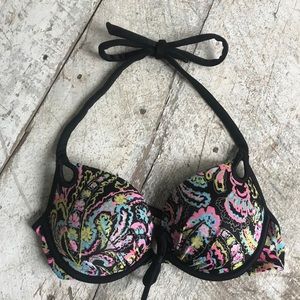 Victorias Secret bombshell paisley bikini top